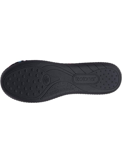 Pantofole ballerine microvelluto, suola ergonomica, schiuma donna isotoner - Kiabi