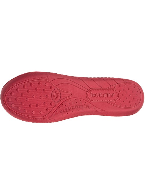 Pantofole ballerine microvelluto, suola ergonomica, schiuma donna isotoner - Kiabi Pantofole ballerine microvelluto, suola ergonomica, schiuma donna isotoner - Kiabi