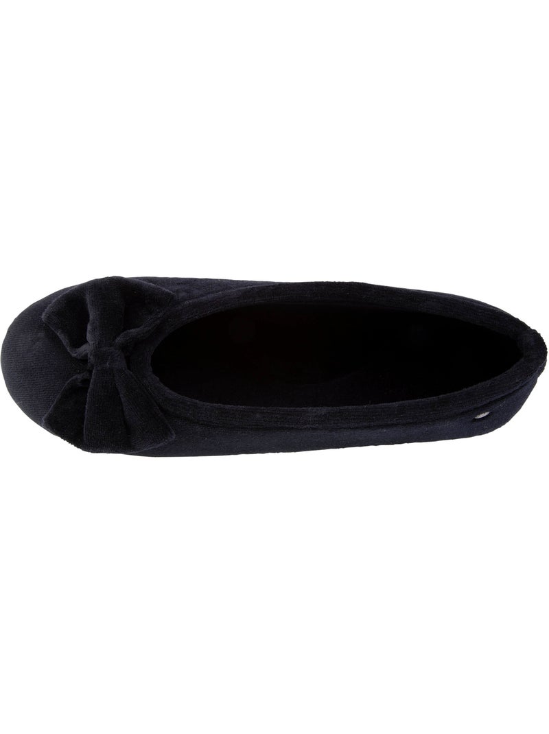Pantofole ballerine morbida, ultraconfortevole e leggera, donna isotoner Nero - Kiabi