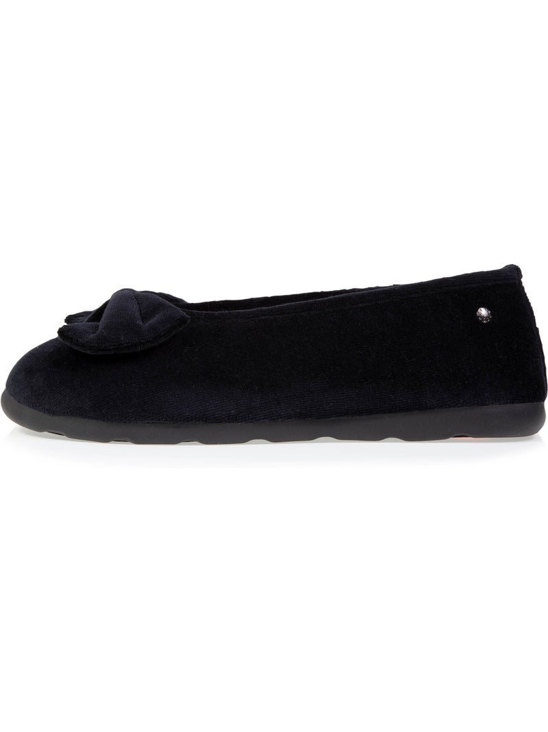 Pantofole ballerine morbida, ultraconfortevole e leggera, donna isotoner Nero - Kiabi