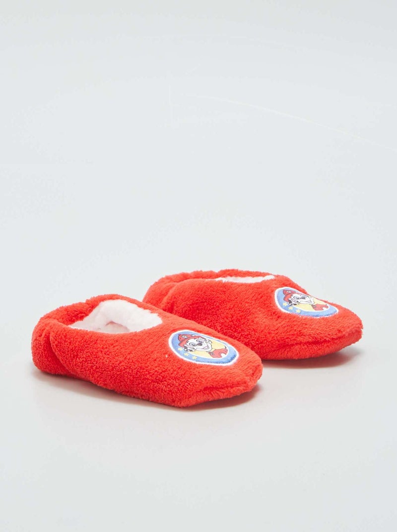 Pantofole ballerine 'Paw Patrol' ROSSO - Kiabi