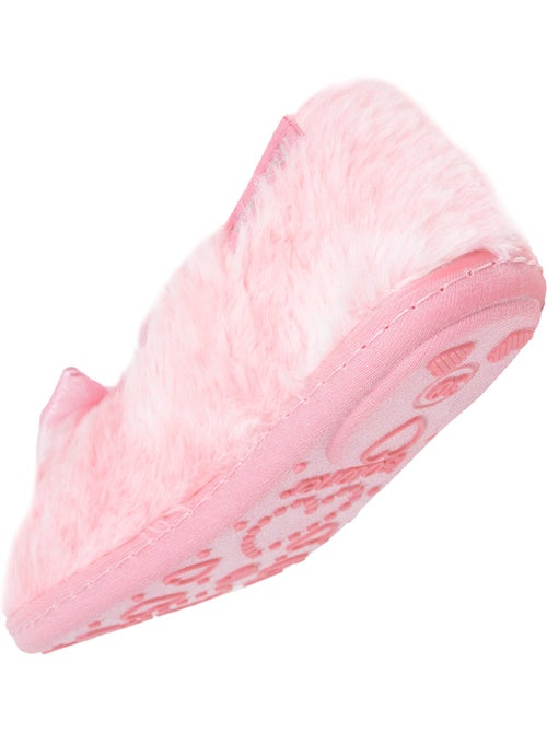Pantofole ballerine pelliccia sintetica, vestibilità bambina Isotoner - Kiabi