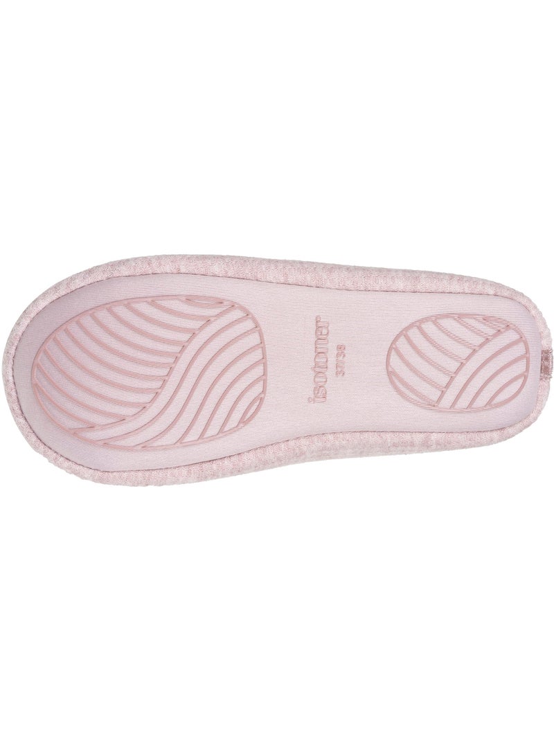 Pantofole ballerine Rete a nido d'ape, suola in gomma donna Isotoner Rosato - Kiabi