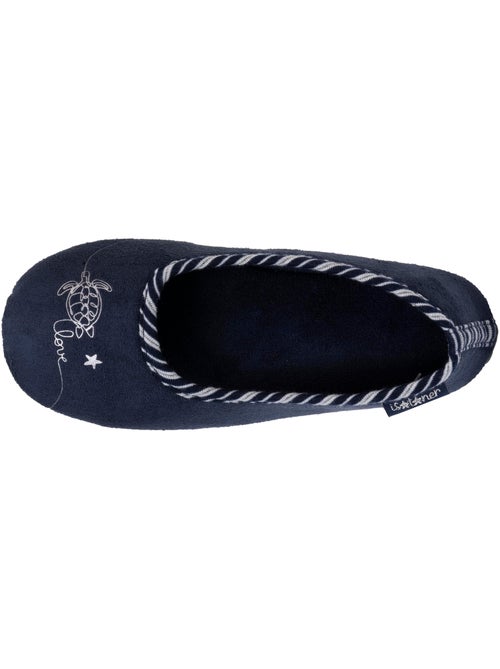 Pantofole ballerine ricamo in argento, molto confortevole bambina isotoner - Kiabi Pantofole ballerine ricamo in argento, molto confortevole bambina isotoner - Kiabi