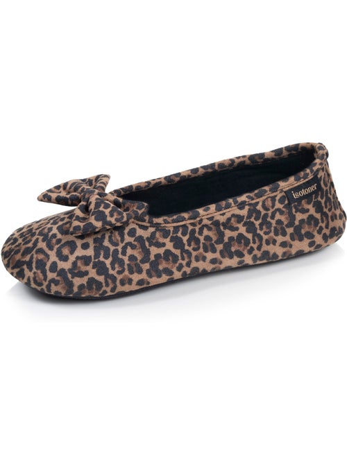 Pantofole ballerine similpelle, suola flessibile, schiuma a donna Isotoner - Kiabi Pantofole ballerine similpelle, suola flessibile, schiuma a donna Isotoner - Kiabi