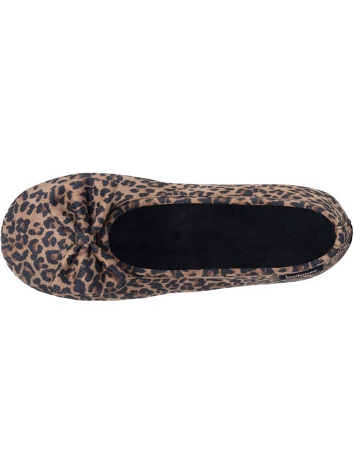 Pantofole ballerine similpelle, suola flessibile, schiuma a donna Isotoner - Kiabi Pantofole ballerine similpelle, suola flessibile, schiuma a donna Isotoner - Kiabi
