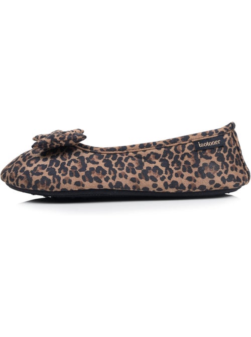 Pantofole ballerine similpelle, suola flessibile, schiuma a donna Isotoner - Kiabi Pantofole ballerine similpelle, suola flessibile, schiuma a donna Isotoner - Kiabi