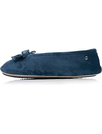 Pantofole ballerine soletta morbida e confortevole donna isotoner