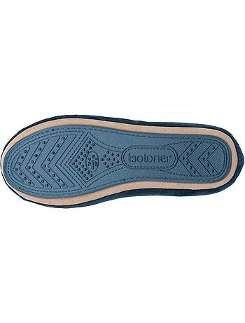 Pantofole ballerine soletta morbida e confortevole donna isotoner