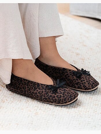 Pantofole ballerine soletta morbida e confortevole donna isotoner