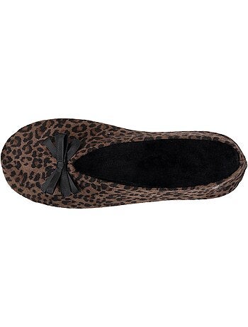 Pantofole ballerine soletta morbida e confortevole donna isotoner