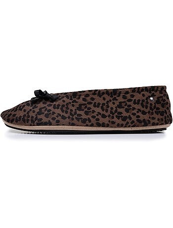 Pantofole ballerine soletta morbida e confortevole donna isotoner