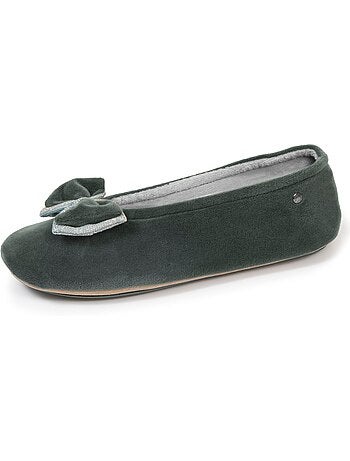 Pantofole ballerine soletta morbida e confortevole donna isotoner