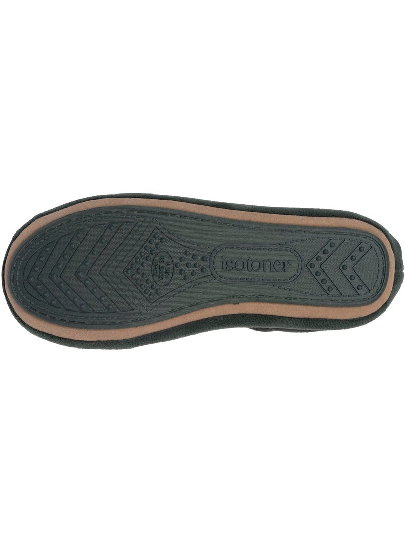 Pantofole ballerine soletta morbida e confortevole donna isotoner Verde chiaro - Kiabi