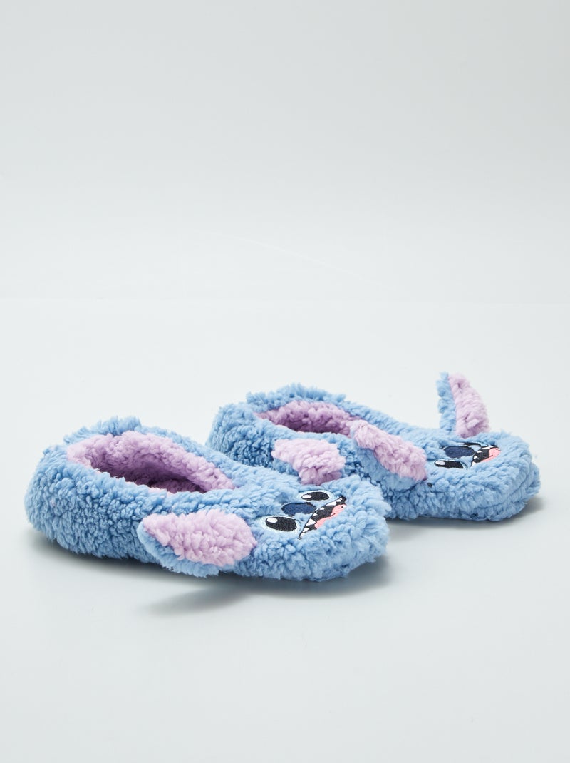 Pantofole ballerine 'Stitch' blu - Kiabi
