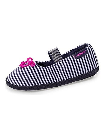 Pantofole ballerine suola antiscivolo bambina Isotoner