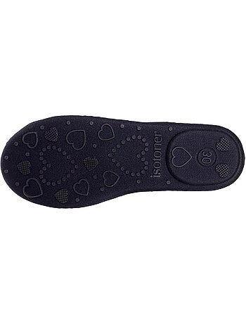 Pantofole ballerine suola antiscivolo bambina Isotoner