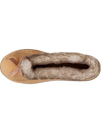 Pantofole ballerine suola ergonomica e confortevole, suola a donna