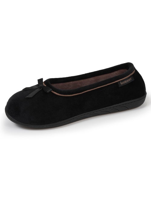 Pantofole ballerine suola ergonomica e confortevole, suola a donna isotoner - Kiabi Pantofole ballerine suola ergonomica e confortevole, suola a donna isotoner - Kiabi
