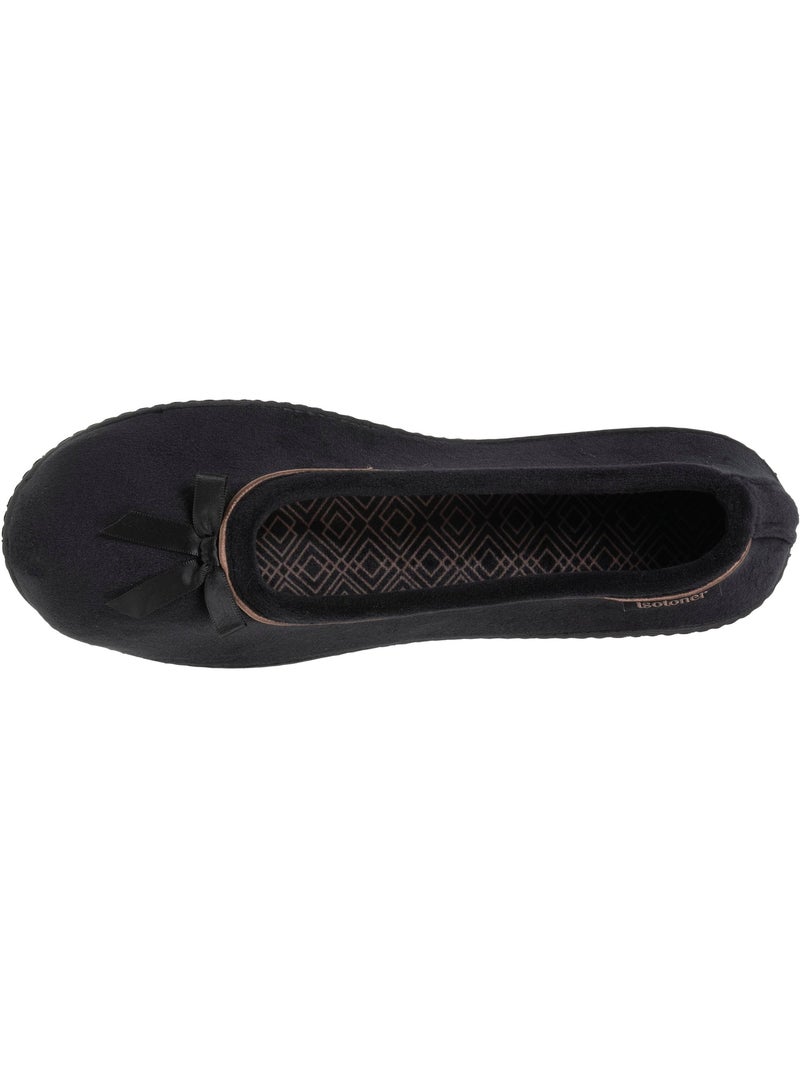 Pantofole ballerine suola ergonomica e confortevole, suola a donna isotoner Nero - Kiabi