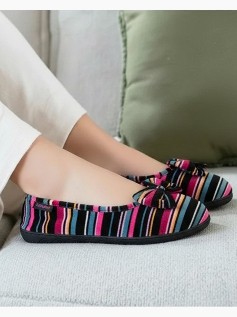 Pantofole ballerine suola ergonomica e confortevole, suola a donna Multicolore - Kiabi