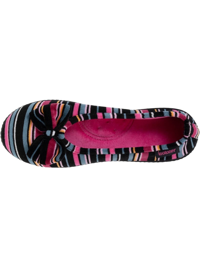 Pantofole ballerine suola ergonomica e confortevole, suola a donna Multicolore - Kiabi