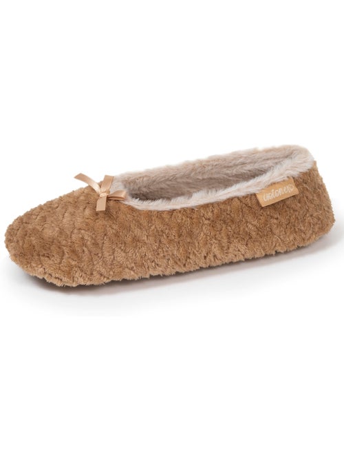 Pantofole ballerine suola in microspugna, antiscivolo donna isotoner - Kiabi Pantofole ballerine suola in microspugna, antiscivolo donna isotoner - Kiabi