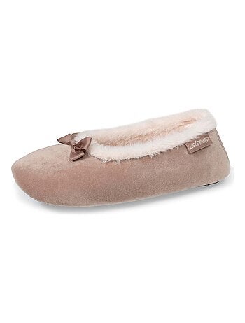 Pantofole ballerine suola microveloce e antiscivolo donna Isotoner