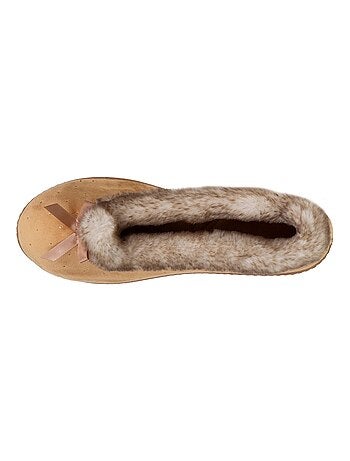 Pantofole ballerine suola ultra morbida e confortevole, donna Isotoner