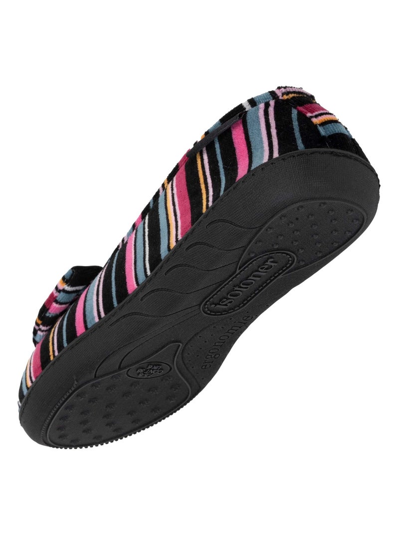 Pantofole ballerine suola ultra-morbida e confortevole, donna Isotoner Multicolore - Kiabi