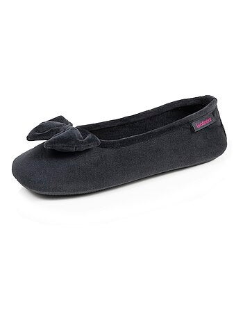 Pantofole ballerine suola ultra-morbida e confortevole, donna Isotoner