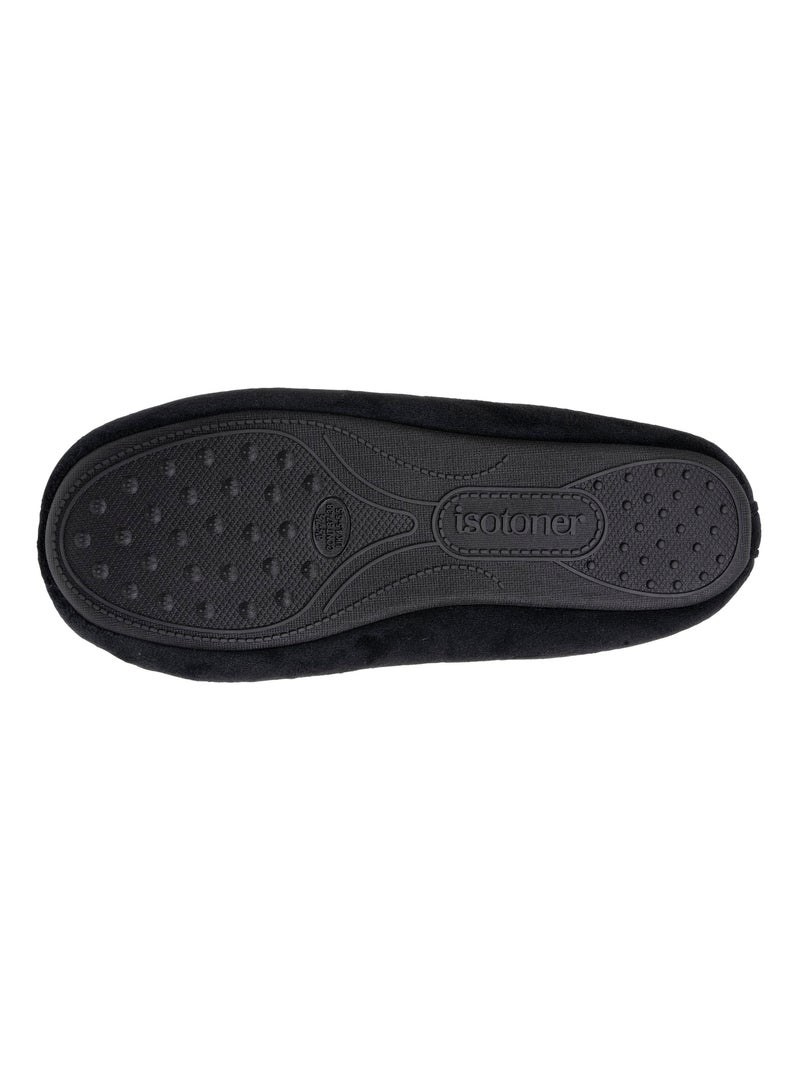 Pantofole ballerine suola ultra-morbida e confortevole, donna Isotoner Nero - Kiabi