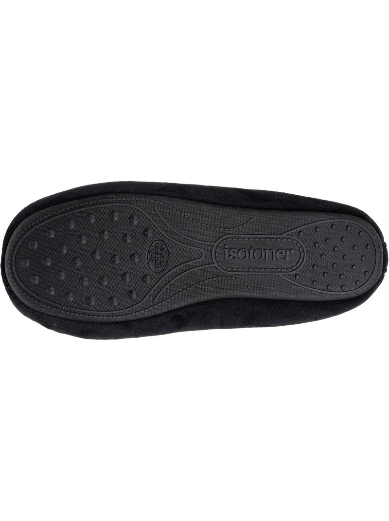 Pantofole ballerine suola ultra-morbida e confortevole, donna Nero - Kiabi
