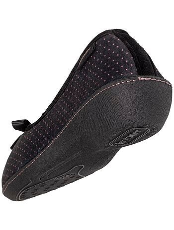 Pantofole ballerine tacco ultra morbido e ultra confortevole donna Isotoner