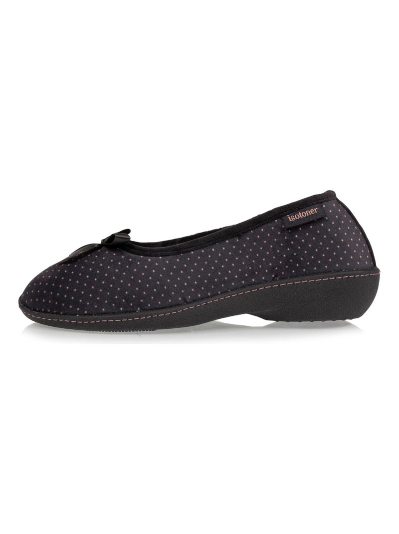 Pantofole ballerine tacco ultra morbido e ultra confortevole donna Isotoner Multicolore - Kiabi