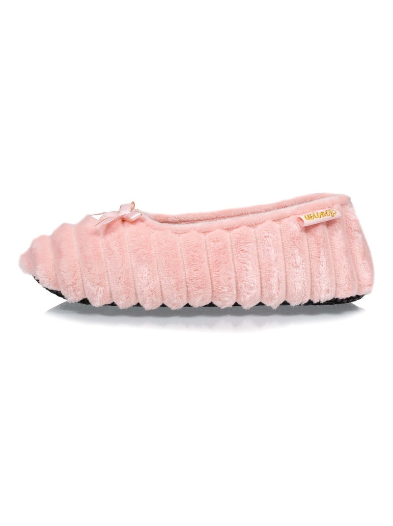 Pantofole ballerine ultracomodo e leggero, suola sottile e donna Isotoner Rosa - Kiabi