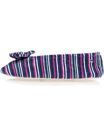 Pantofole ballerine ultraconfortevole, in cotone organico e donna