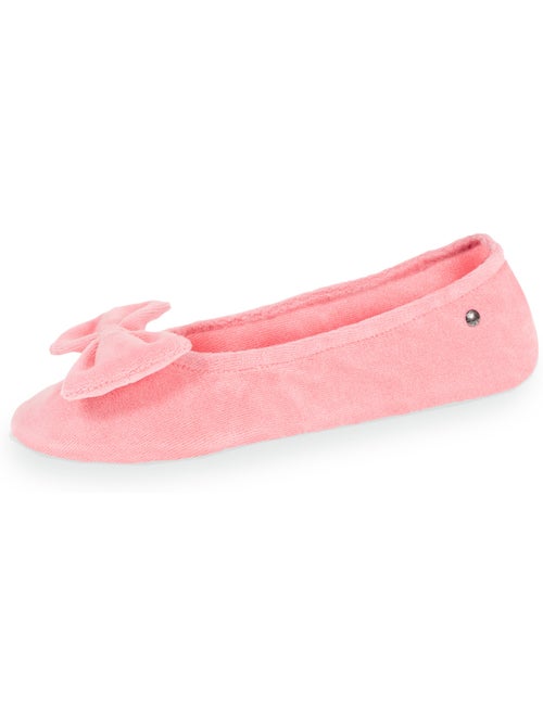 Pantofole ballerine ultraconfortevole, in cotone organico e donna isotoner - Kiabi Pantofole ballerine ultraconfortevole, in cotone organico e donna isotoner - Kiabi