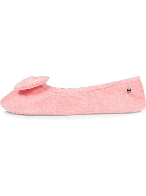 Pantofole ballerine ultraconfortevole, in cotone organico e donna isotoner - Kiabi Pantofole ballerine ultraconfortevole, in cotone organico e donna isotoner - Kiabi
