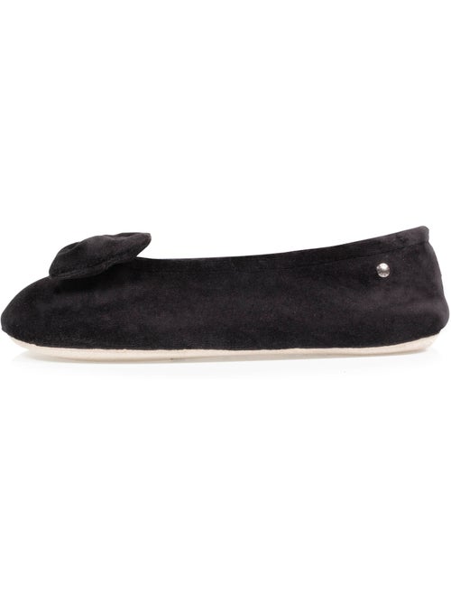 Pantofole ballerine ultraconfortevole, in cotone organico e donna - Kiabi Pantofole ballerine ultraconfortevole, in cotone organico e donna - Kiabi