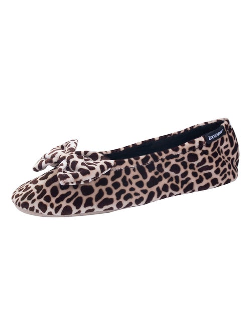 Pantofole ballerine ultraconfortevole, suola in cuoio, donna - Kiabi Pantofole ballerine ultraconfortevole, suola in cuoio, donna - Kiabi