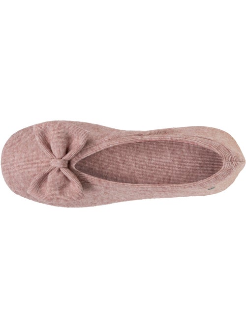 Pantofole ballerine ultraconfortevole, suola in cuoio, donna isotoner - Kiabi Pantofole ballerine ultraconfortevole, suola in cuoio, donna isotoner - Kiabi