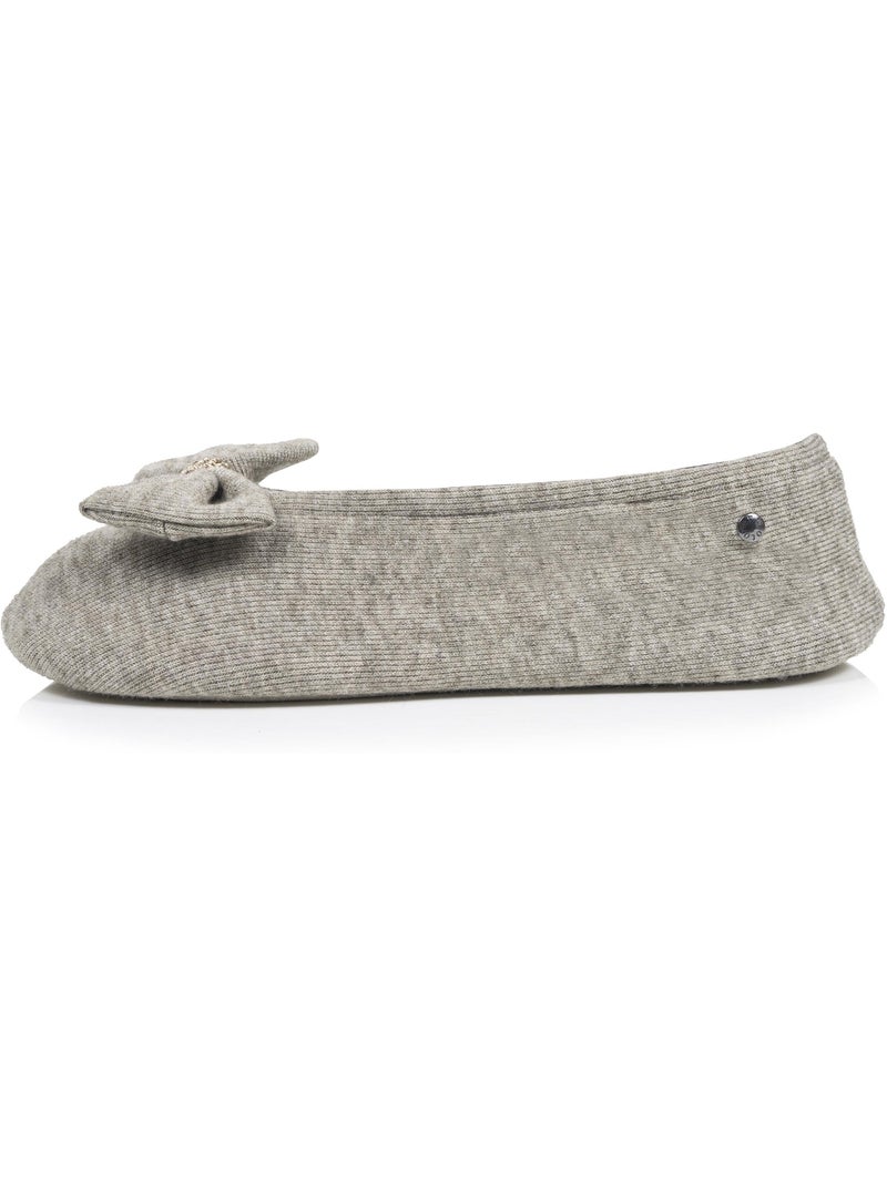 Pantofole ballerine ultraconfortevole, suola in cuoio, donna isotoner Cachi - Kiabi