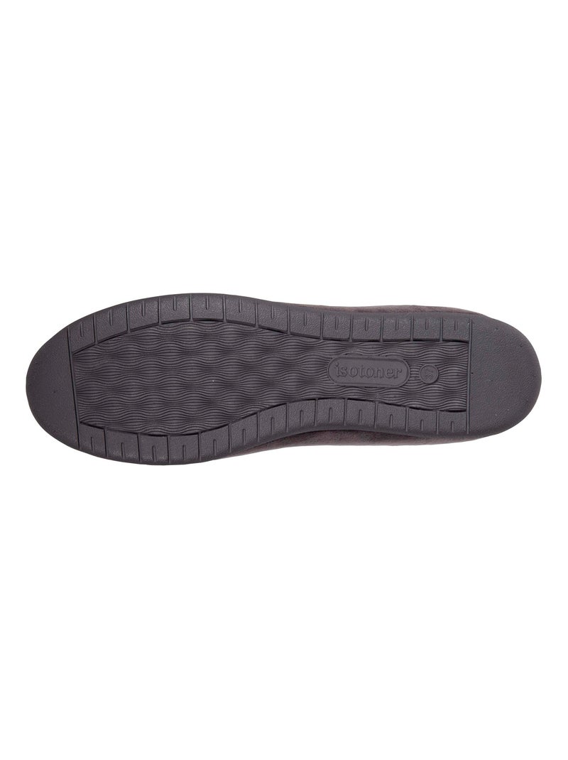 Pantofole ballerine ultraconfortevole (tecnologia donna Isotoner Nero - Kiabi