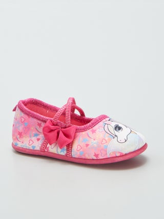 Pantofole ballerine unicorno