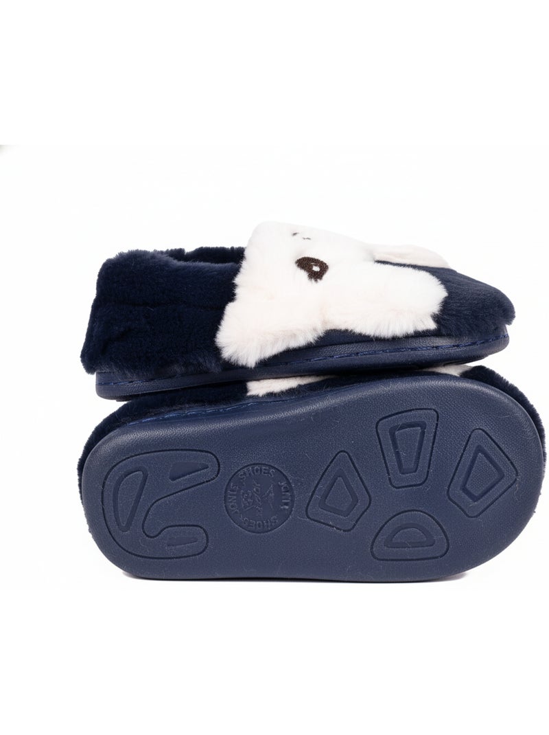 Pantofole Bambino Animali 3D Ultra Morbide MB732831 Blu - Kiabi