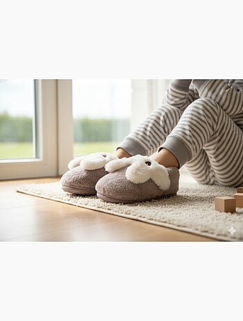 Pantofole Bambino Animali 3D Ultra Morbide MB732831