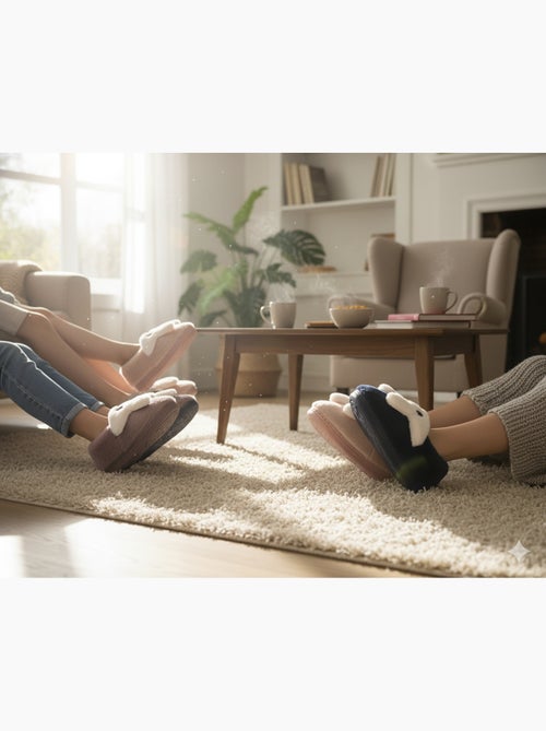 Pantofole Bambino Animali 3D Ultra Morbide MB732831 - Kiabi