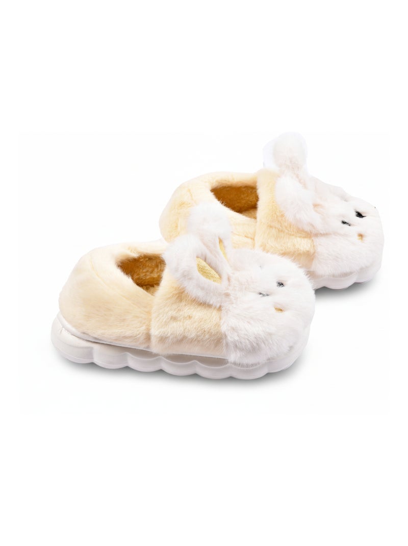 Pantofole Bambino Animali 3D Ultra Morbide MD9758 Giallo - Kiabi