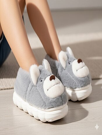 Pantofole Bambino Animali 3D Ultra Morbide MD9758